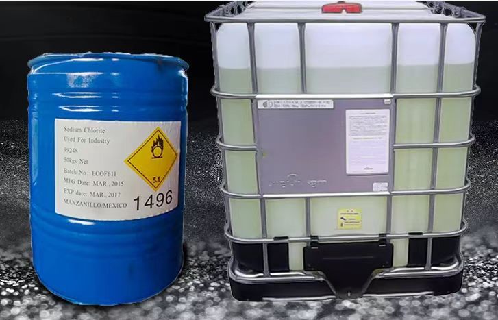 Sodium chlorite production process 